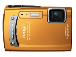 Olympus TG 310 Unterwasserkamera Vorderseite